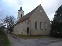 Seyda, evangelische Stadtkirche St. Peter und Paul, erbaut 1711 (16.12.2024)