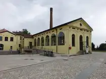 Soncino, Museo della Seta, Seidenmuseum in der Via Carlo Catteone (29.09.2018)