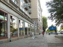 Karl-Marx-Allee Berlin in H�he Weberwiese, 11.9. 2008