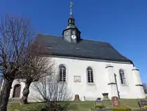 F�rstenwalde, evangelische Dorfkirche, erbaut 1606 (28.03.2025)