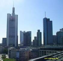 Der s�dliche Teil der Skyline von der Zeilgalerie aus gesehen.