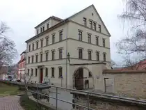 Dohna, Rathaus am Markt, erbaut um 1850 (29.03.2025)