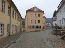 K�nigstein, Rathaus in der M�hlgasse, erbaut im 19. Jahrhundert (29.03.2025)