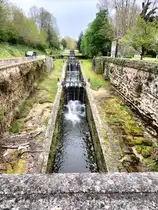 Tuili�res, chemin des �cluses, Schleusen entlang des Flusses Dordogne,12.04.2025