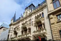 Hausfassade des bekannten Restaurants  Caru' cu bere  in der Strada Stavropoleos in București (RO).

🕓 17.9.2024 | 10:59 Uhr