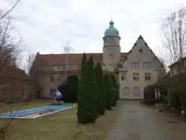 Schloss Helmsdorf, erbaut 1597, Ausbau zum Rittergut durch den Bergrat Melchior Albhart (30.03.2025)