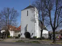Delitzsch, kath. St. Marien Kirche, erbaut 1936 durch Johannes Reuter (12.04.2025)