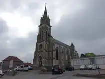 Lozinghem, Pfarrkirche Saint-Riquier, erbaut 1866 (25.04.2025)