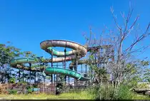 Verlassene Rutschen-Anlage in Mamaia (RO) am Schwarzen Meer.

🕓 24.9.2024 | 13:22 Uhr