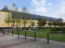 Aire-sur-la-Lys, Pavillon de l`Arbalete in der Rue des Allies (25.04.2025)