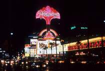 Neon-Wahnsinn in Las Vegas, M�rz 1981.