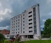 Das Hotel ARK in Verona, die Unterkunft unserer Reisegruppe w�hrend des Aufenthalts in Verona. 05.2025