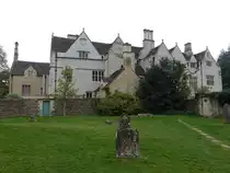 Bibury, Court Hotel, jakobinisches Herrenhaus, erbaut von 1560 bis 1599 (26.04.2025)