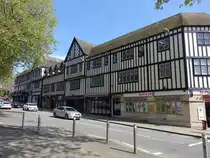 Swansea, Fachwerkh�user in der Caer Street (28.04.2025)