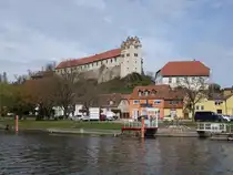 Wettin, H�henburg �ber der Saale, erbaut ab 961 (13.04.2025)