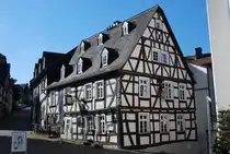Idstein - Altstadt, Fachwerkhaus Obergasse 5 (Gastst�tte), 14.05.2025