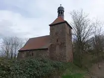 Rumpin, evangelische St. Johannes Kirche, erbaut von 1716 bis 1720 (13.04.2025)