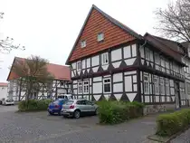 Seesen, Fachwerkh�user am Wilhelmsplatz (17.04.2025)