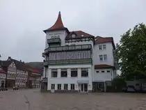 Bad Salzdetfurth, Hotel Kronprinz, erbaut von 1898 bis 1899 (18.04.2025)