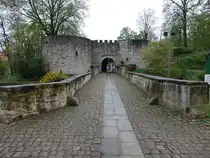 Coppenbr�gge, Wasserburg, erbaut von 1280 bis 1300 (18.04.2025)