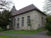 Duingen, evangelische St. Katharina Kirche, erbaut von 1735 bis 1739 nach Pl�nen von Ernst Braun (18.04.2025)