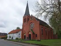 Ruthe, Pfarrkirche Hl. Dreifaltigkeit, erbaut 1897 (19.04.2025)