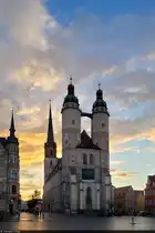 T�rme unterm Abendrot: Marktkirche Unser Lieben Frauen in Halle (Saale).

🕓 28.9.2024 | 18:39 Uhr