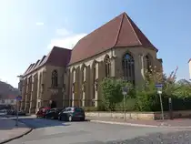 Hildesheim, Paulinerkirche in der Neue Stra�e, ehemalige Dominikaner-Klosterkirche, erbaut bis 1428 (20.04.2025)