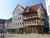 Hildesheim, Haus Umgest�lpter Zuckerhut am Andreasplatz (20.04.2025)