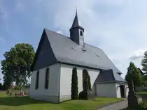 Fischbach, evangelische Kirche, erbaut im 15. Jahrhundert (05.06.2025)