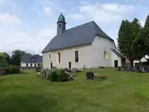 R�ckersdorf, evangelische Kirche, erbaut 1766 (05.06.2025)