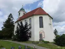 Schmiedefeld, evangelische St. Michaelis Kirche, erbaut 1818 (05.06.2025)