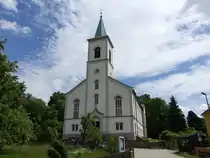 Crostau, evangelische Kirche, erbaut von 1868 bis 1869 (06.06.2025)