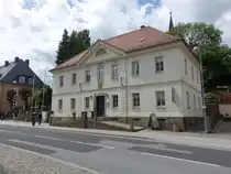 Schirgiswalde, Rathaus in der Rathausstra�e (06.06.2025)