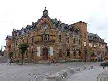 Kamenz, Postgeb�ude in der Stra�e An der M�nchsmauer, erbaut um 1900 (07.06.2025)