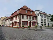 Vetschau/Spreewald, Ratskeller am Markt, erbaut 1890 (08.06.2025)