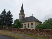 Zinnitz, evangelische Kirche, erbaut ab 1818 (08.06.2025)