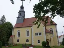 R�dern, evangelische Kirche, Saalkirche erbaut 1650 (10.06.2025)