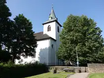 Amelunxen, Pfarrkirche St. Peter und Paul, erbaut von 1818 bis 1822 im Auftrag von Ferdinand von L�ninck (14.06.2025) 