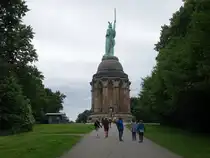 Hiddesen, Hermannsdenkmal, erbaut von 1838 bis 1875 nach Entw�rfen von Ernst von Bandel  (15.06.2025)