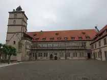 Lemgo, Schloss Brake, Wasserschloss der Weserrenaissance, erbaut im 16. Jahrhundert (15.06.2025)