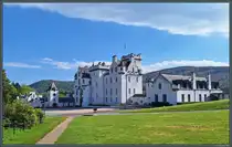 Blick von Norden auf Blair Castle. (Blair Atholl, 12.05.2025)