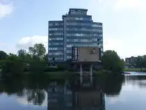 Sennestadt, Rathaus Sennestadthaus, erbaut von 1969 bis 1975 (16.06.2025)