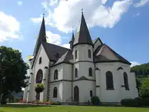 Bigge, Pfarrkirche St. Martinus, Kirchturm 11. Jahrhundert, Langhaus erbaut von 1769 bis 1773 (19.06.2025)