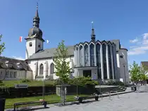 Meschede, Pfarrkirche St. Walburga, erbaut von 1663 bis 1664 (19.06.2025)