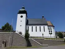 Bracht, Pfarrkirche St. Marien, erbaut von 1946 bis 1948 (21.06.2025)