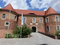 Bad Belzig, Burg Eisenhardt, erbaut im 12. Jahrhundert, erweitert ab 1305 durch Herzog Rudolf I., erweitert ab 1477 durch die Wettiner (04.07.2025)