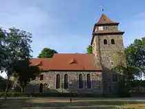 Kade, evangelische Kirche, erbaut 1656, Westturm erbaut 1913 (05.07.2025)