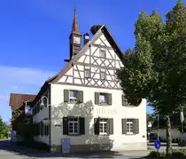 Nimburg, das Rathaus des Ortes mit ca.2000 Einwohnern, ist ein Ortsteil von Teningen im LK Emmendingen, Sept.2025