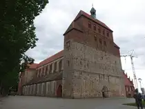 Havelberg, Dom St. Marien, erbaut ab 1147, gotischer Umbau von 1279 bis 1330 (06.07.2025)